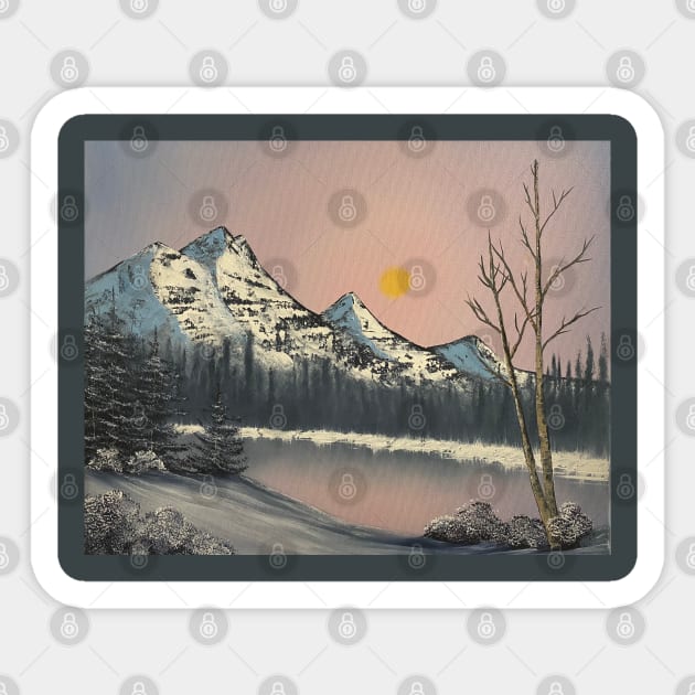 Frosty Morning Sticker by J&S mason